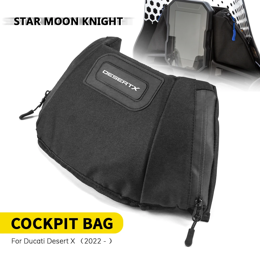 

Motorcycle Cockpit Bag Luggage Storage Package Windshield Waterproof Bag Travel Bag For Ducati Desert X DesertX 2022 2023-