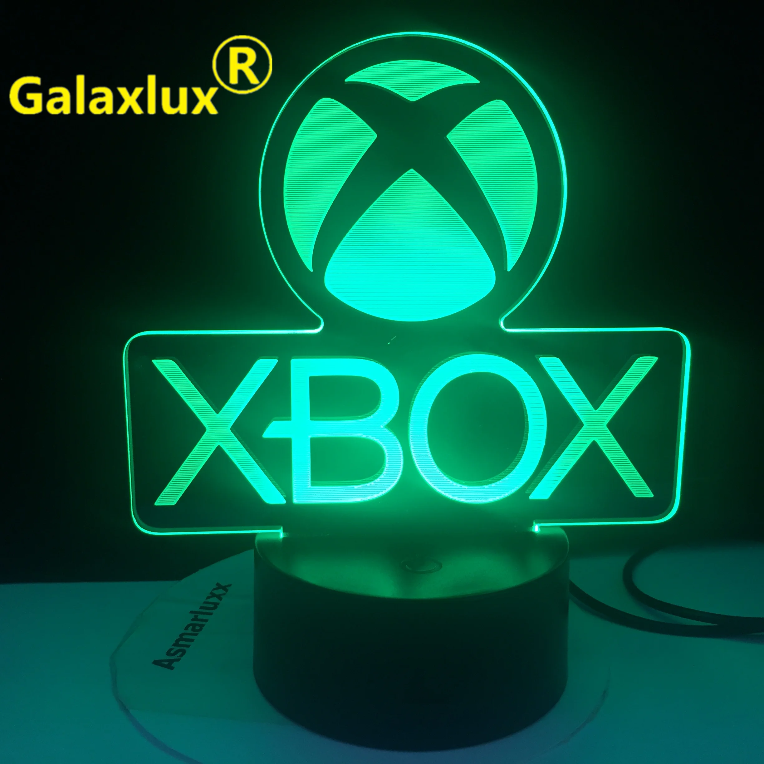 Game XBOX Home Game Best Present for Boy LED Night Light USB Directly Supply Cartoon App Control Children Birthday Gifts 3d Lamp