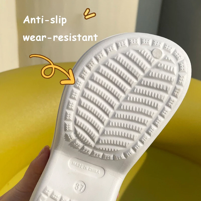 Summer Women Sandals New 6cm Platform Slippers Female Breathable Outdoor Beach Sandals Anti-slip High Heels Women Slip On Shoes