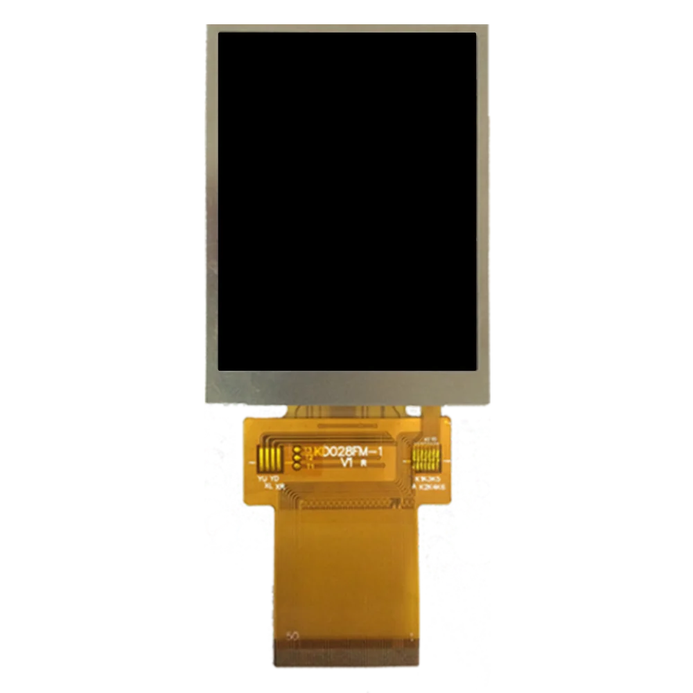 Tela lcd protrait 240x320 de 2.8 polegadas, interface mcu/spi/spi + rgb, todos os ângulos de visão, display ips, brilho 650nits, controlador st7789