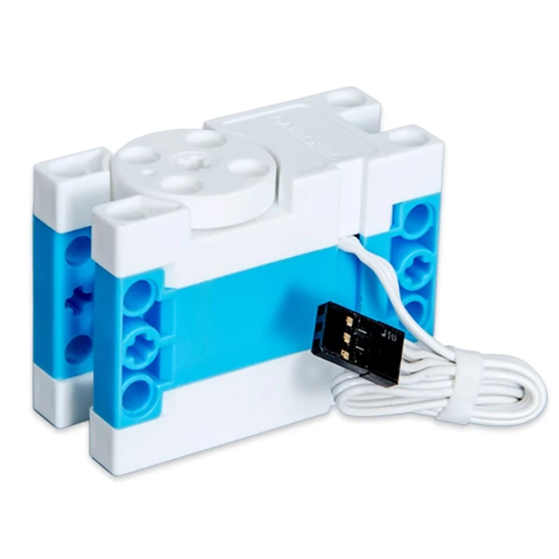 Servomotor digital programable de 5KG 6V 360 °   Piezas de bricolaje de funciones de potencia de juguete servo de alto par controlable en ángulo para brazos robóticos