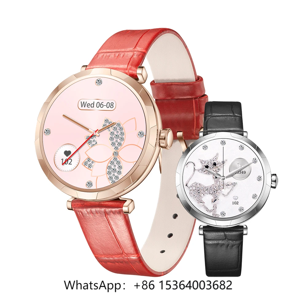 

TJXL- Amoled Smart Watch Bt Call Female Physical Health Reminder DaFit Montres Reloj Intelligentes IP68 Waterproof Smartwatch
