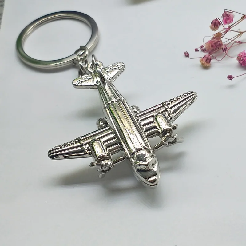 Thời Trang Mới Mô Hình Máy Bay Hình Móc Khóa Quà Tặng Độc Đáo Kim Loại Móc Khóa Nam Này Giá Đỡ Nữ Móc Khóa Quà Tặng Bộ Trang Sức