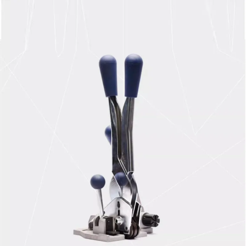 Strapping Machine Packaging Equipment Manual Packing Pliers Tensioner 3‑in‑1 Hand Tool for PP Plastic Strip Package Bundling