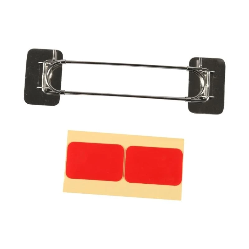 

37JE RVs Trailer Shower Corner Storage Bar Stainless Steel Rod for Corner Shelves