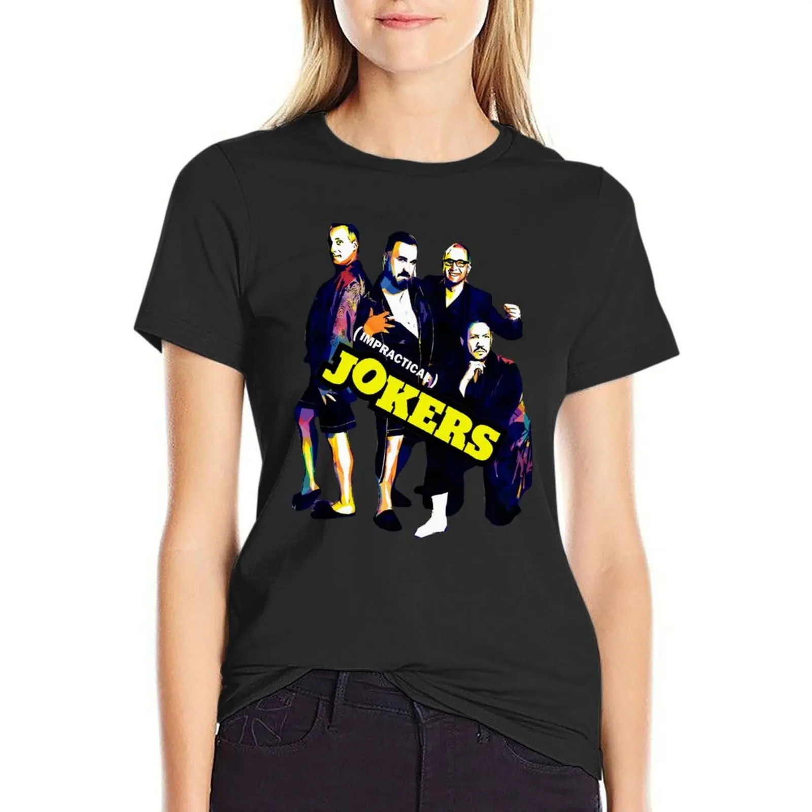 Impractical jokers I Brake For Sal Vulcano TShirt T-Shirt new edition customizeds blacks plain t shirts for Women