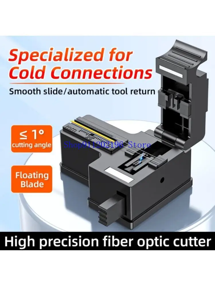 

P82A Opt Fiber Cable Cutter Automatic Blade Return High Accuracy Mini Portable Durability For Professional Use