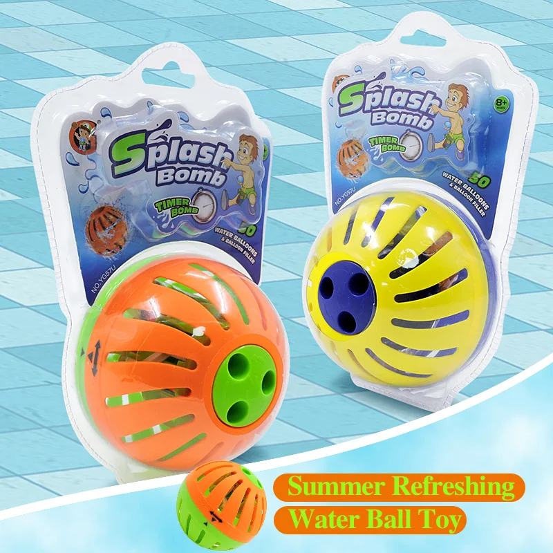 Bombe ad acqua con timer a immersione lenta Confezione da 30 palloncini morbidi per giochi d'acqua all'aperto per feste in piscina per bambini