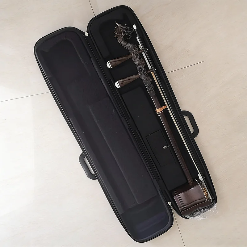Wooden Handmade Erhu Folk Professional Performance Urheen Adult Portable Playing Erhu Traditional Chinese Stringed Instruments