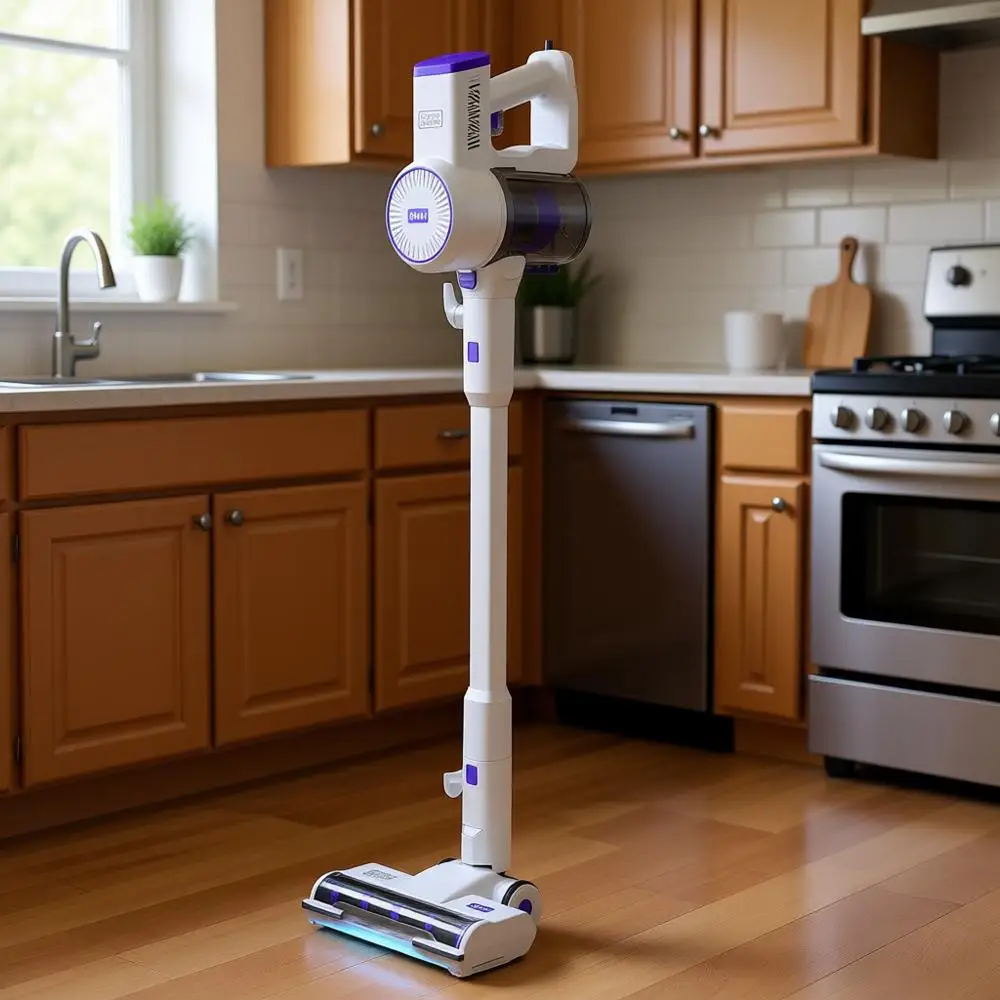 

Беспроводной пылесос Powerseries 4-в-1: от вертикального до ручного, для разных поверхностей, с LED-подсветкой, HEPA-фильтрацией, мощностью 14 кПа, для твердых полов