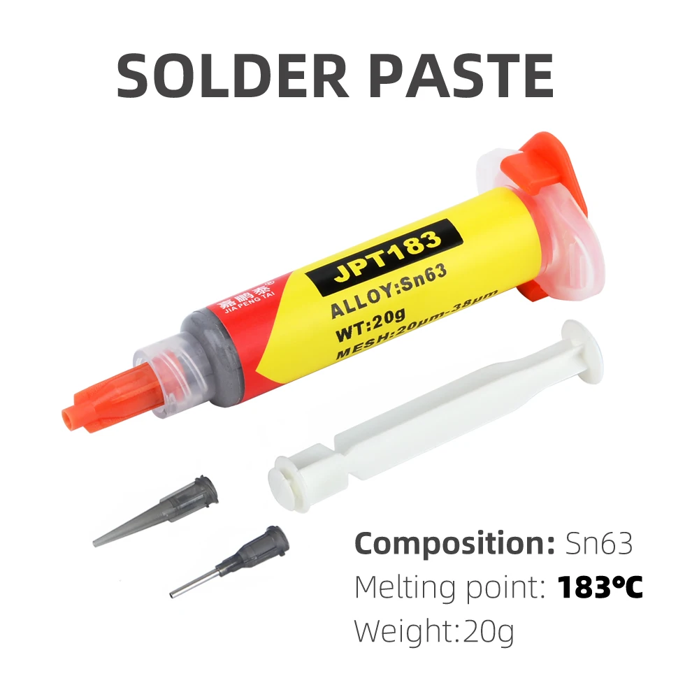 Eedle Type Solder Paste Low Temperature Soldering Fast Tinning Flux Containing Environmentally Friendly Lead-free