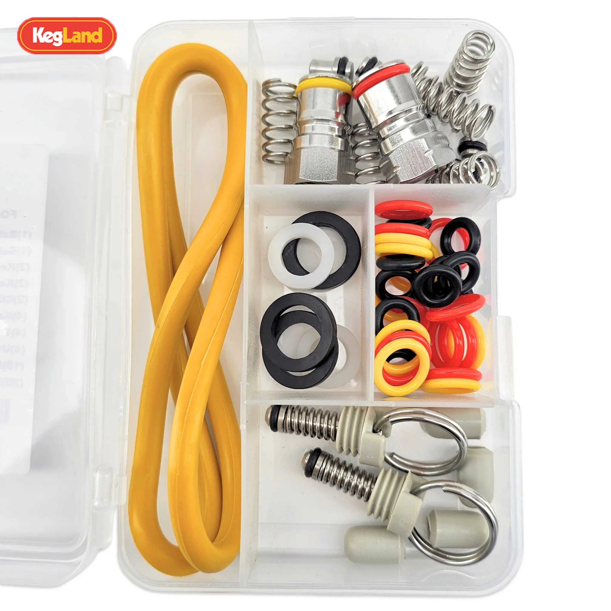 KegLand A Complete Set of Maintenance Parts on The Ball Lock Kegs Replacement Accessories Home Beer Brewing Appliance