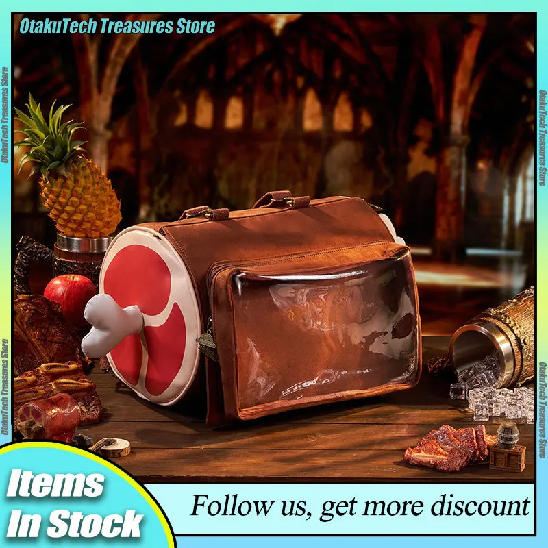 

One Piece Luffy Meat Ita Bag Crossbody Shoulder Bag Anime Peripheral Daily Cosplay Anime Peripheral Fans Collectible
