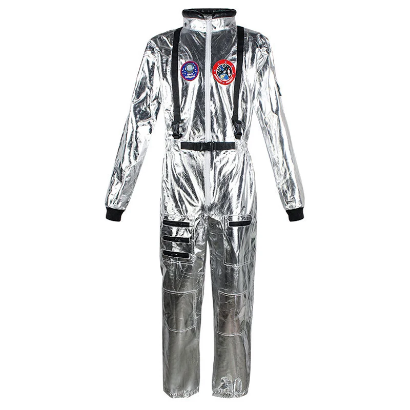 ForeignTrade European and American Adult Men and Women Halloween Coswear Wandering Earth Astronaut Costume Set