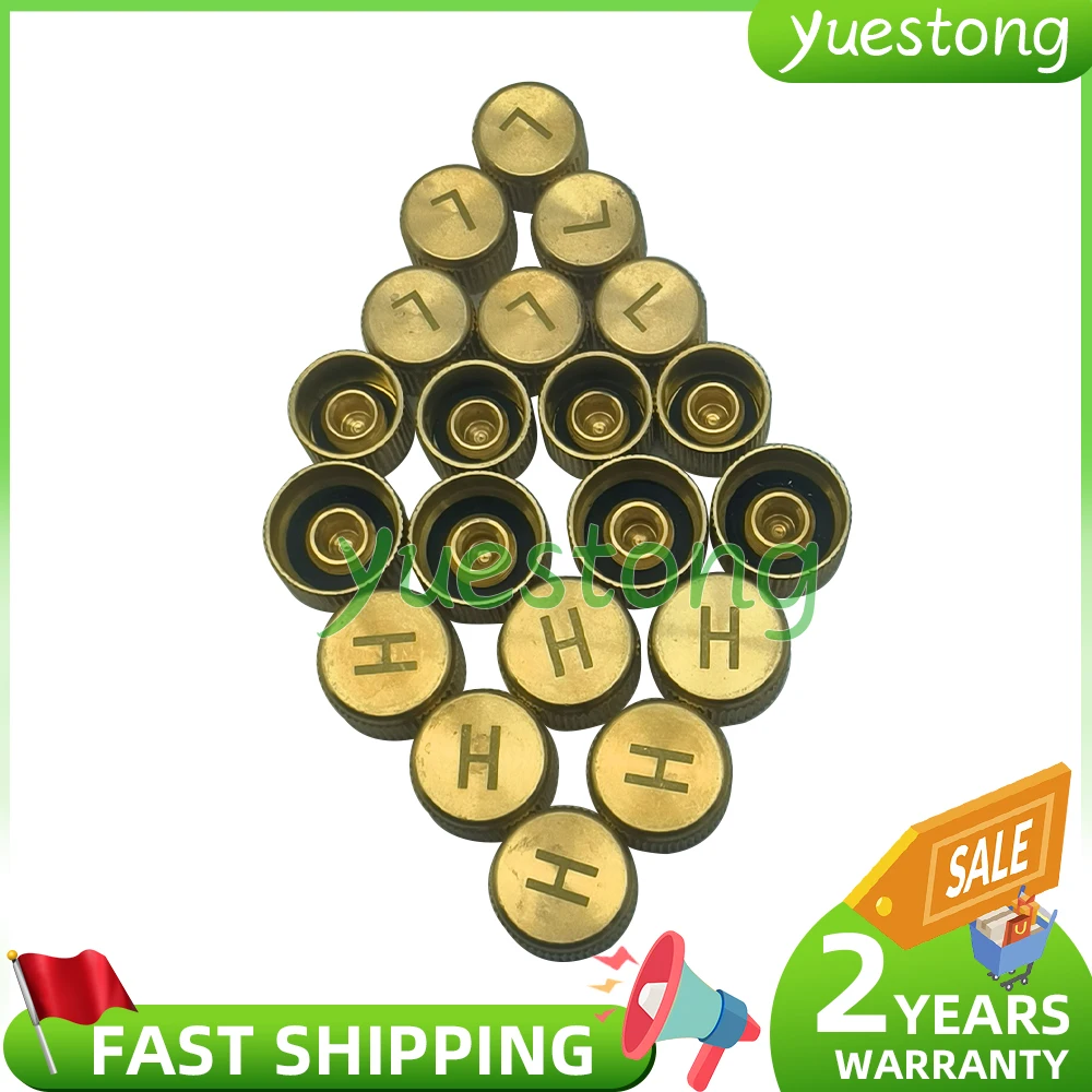 Air Conditioning System Charging Port Cap Air Conditioning Valve Cap Parts Auto AC System Valve Core AC Service Cover