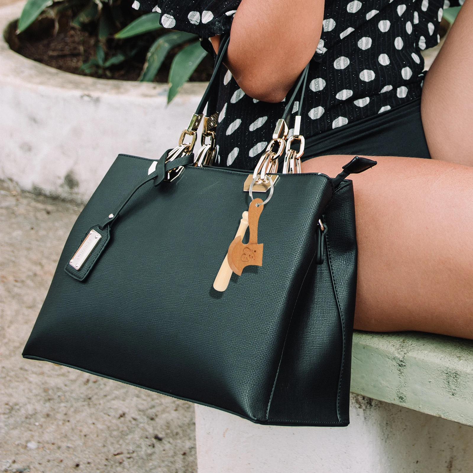 

10pcs Wooden Axe Carving Hanging Ornament Home Decor Desktop Craft Festival Gift Engraved For Office Space Decoration