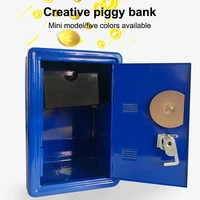 Frcctre Kids Safe Bank, Money Box With Coin Tray, Mini Locker Small Safe Storage Box Piggy Bank With Combination Lock And KeyHot 4