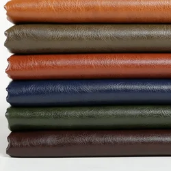 Crazy Horse Pattern Artificial Leather Fabric Sofa Soft Bag Car Furniture Card Seat Counter Waterproof Durable DIY Sewing Cloth