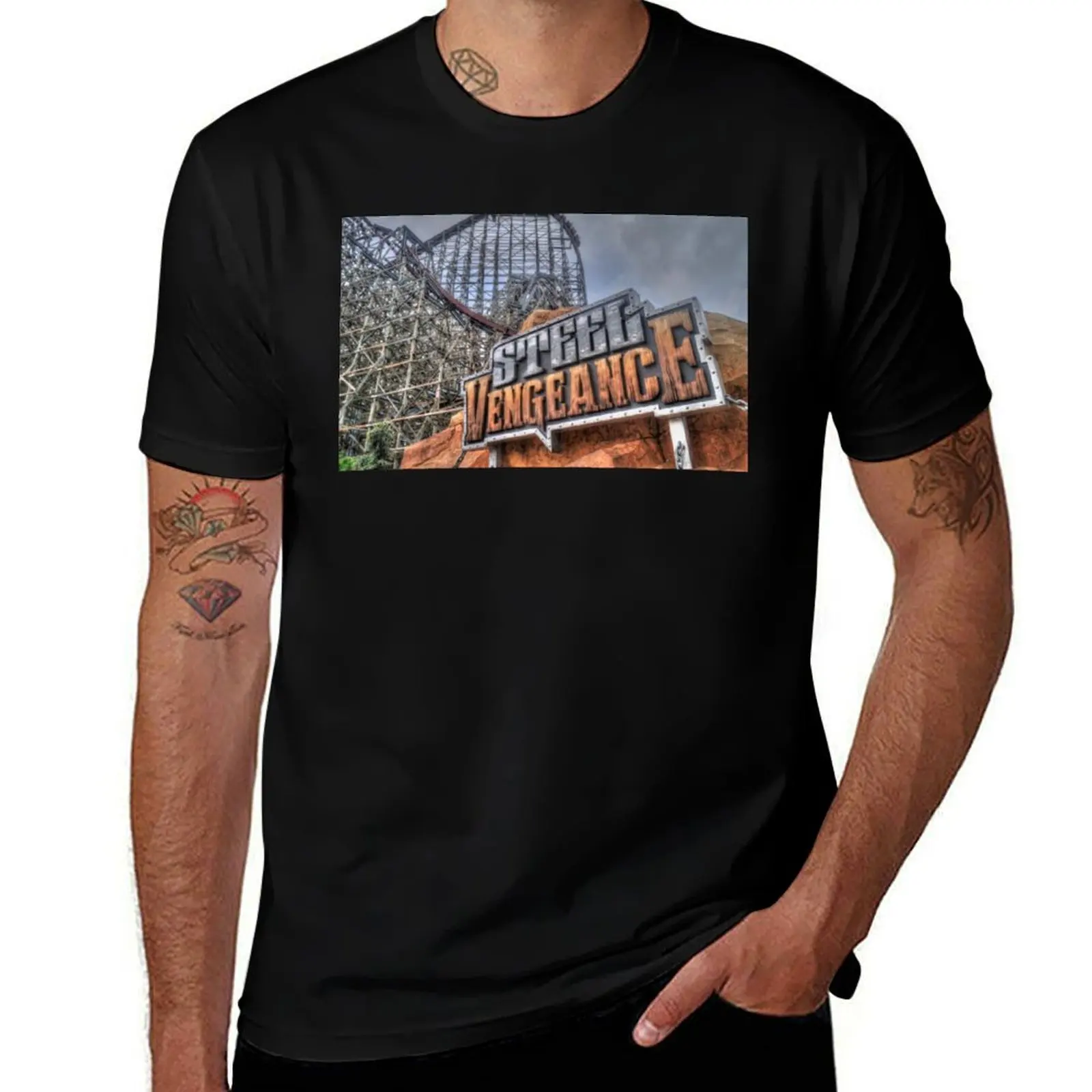 Steel Vengeance T-Shirt man t shirt summer T-Shirt