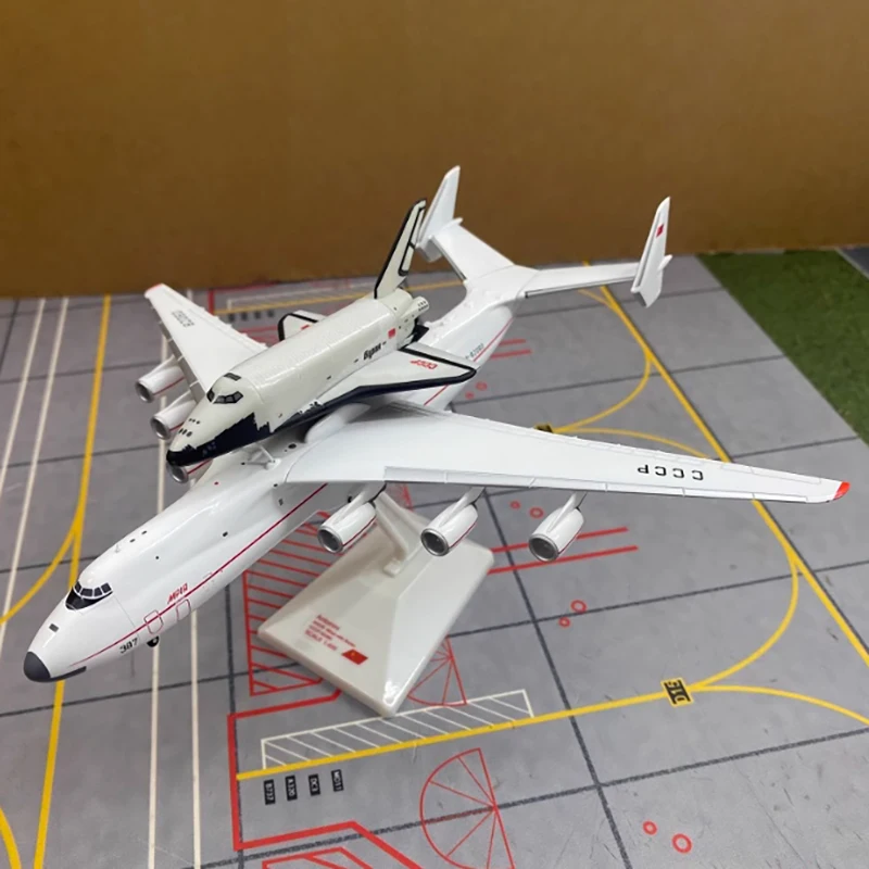 

Diecast 1:400 Scale YY Wings Antonov An-225 AN225 "Mriya" Space Shuttle Blizzard Metal Alloy Airplane Static Collection Toy