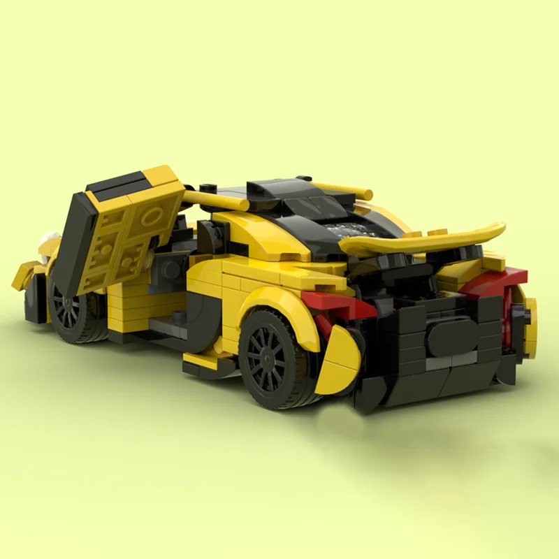 368 Stück MOC McLarenesd City Champions Modellbausteine Bau DIY Weihnachtsgeschenke kreative Spielzeuge Idee Bildung Kinder