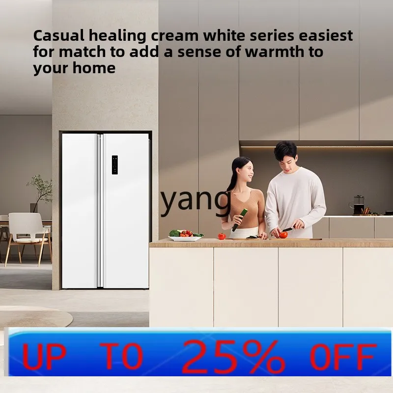 Lh 650 litros conversión de frecuencia folio blanco de gran capacidad doble puerta eficiencia energética de primera clase y ahorro de energía