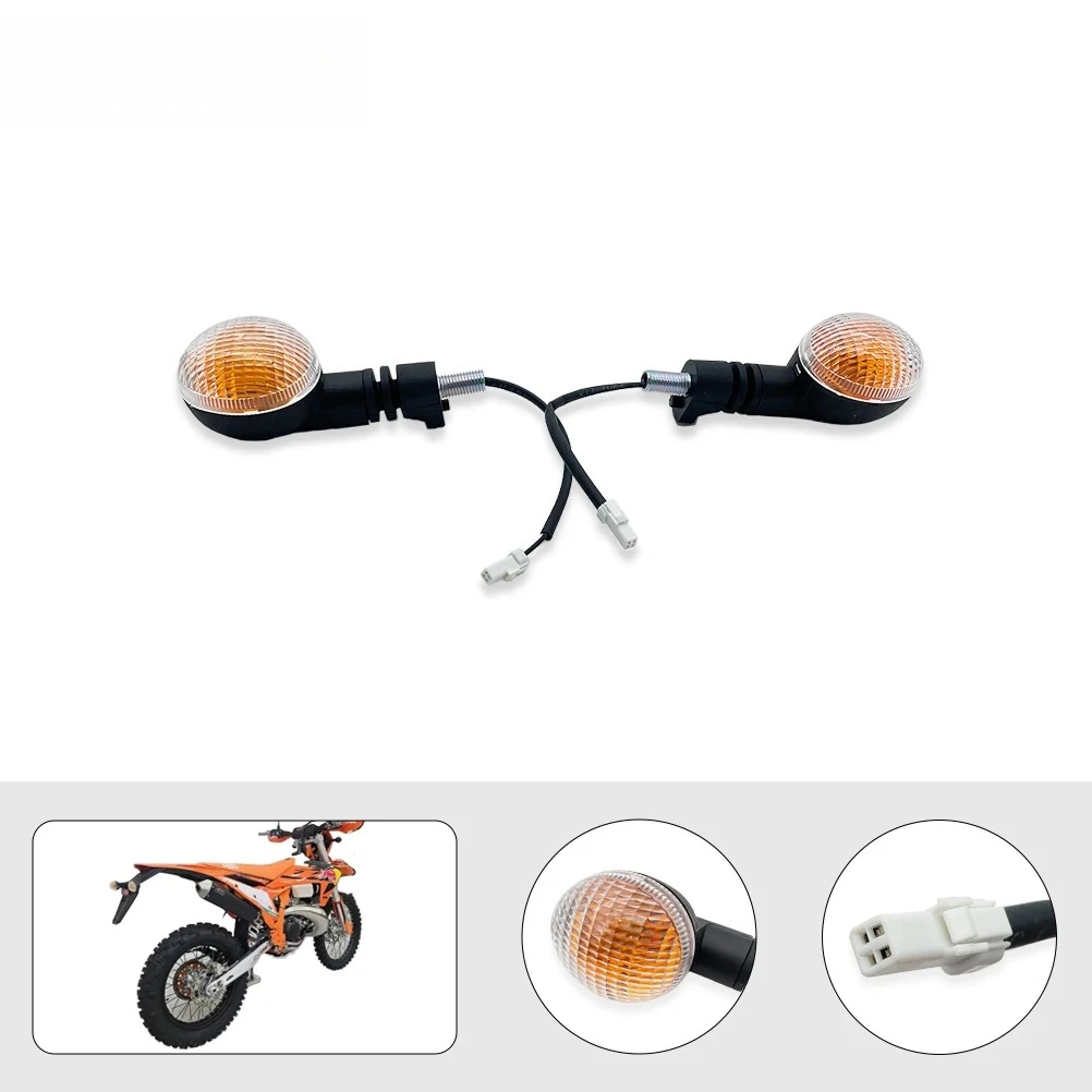 for FE TE GASGAS EC TXT KTM EXC XCF 120-500 Motorcycle Left Right Turn Signal Light Front Rear Flasher Indicator Blub Lamp