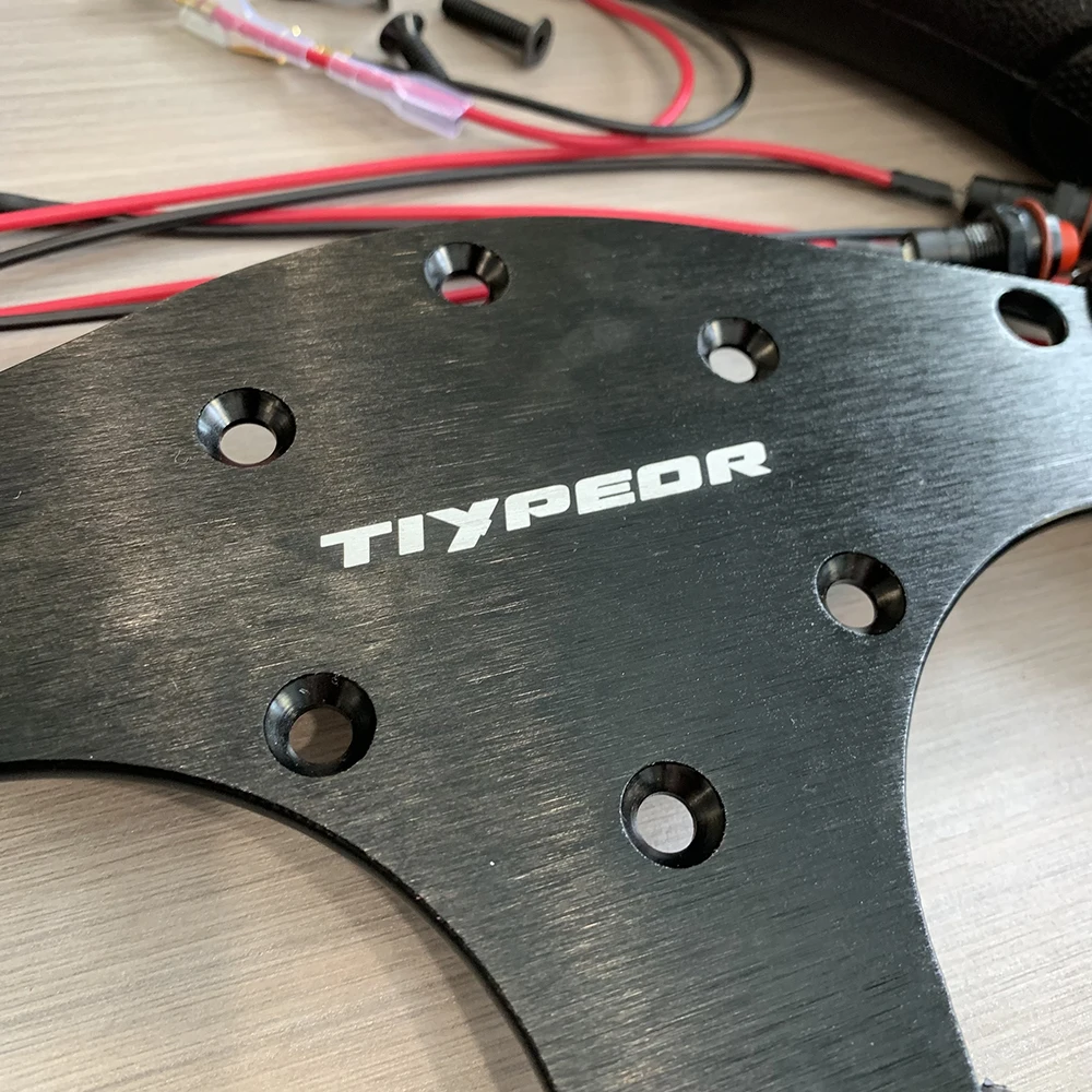 TIYPEOR 320mm cheap plastic game competitive drift steering wheel