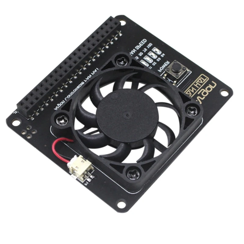 

For Raspberry Pi 4B 3B 3B+ With Cooling Fan Function Power Button For Argon Fan HA Temperature Control Fan