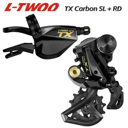 LTWOO TX 1x12 Speed Two Way Release Carbon Shifter + Stabilize Damping Carbon Rear Derailleur 12s
