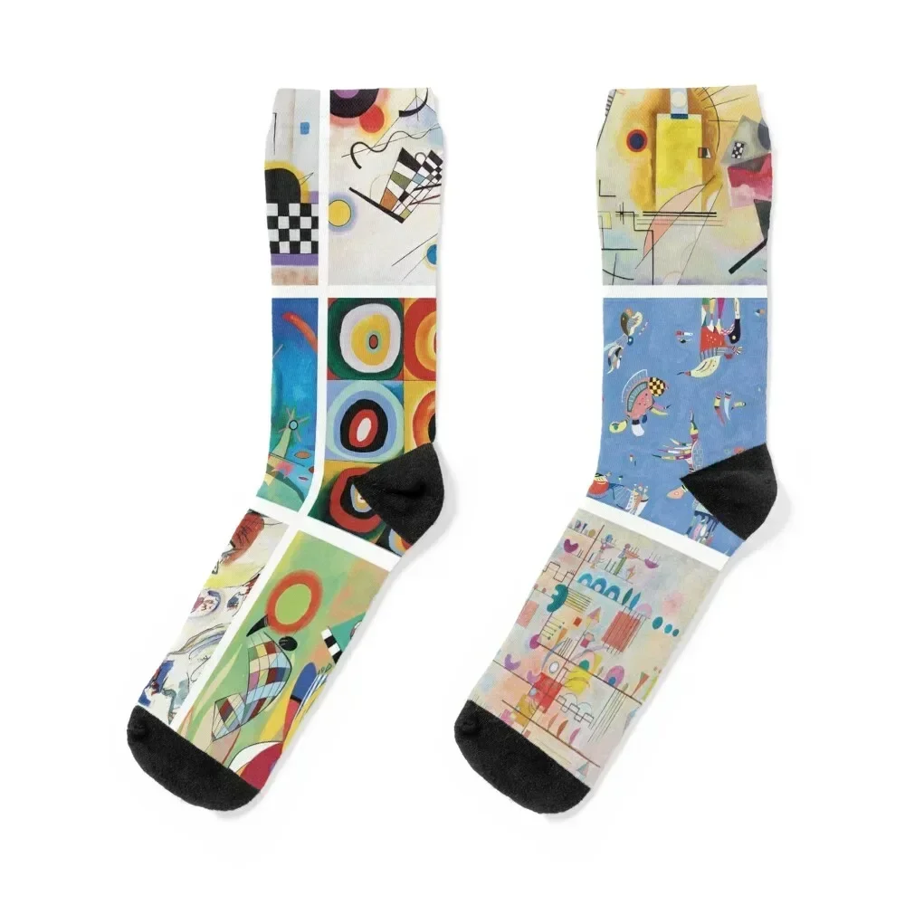 

Kandinsky - Collage Socks set halloween Woman Socks Men's