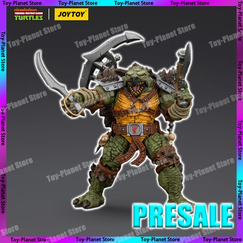 【Presale】Joytoy 1/18 Tmnt-Tokka Turtles Action Figure Anime Toy Collectible Model Ornament Figrine Statue Customized Gift Toys