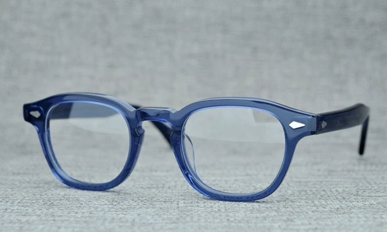 Lemtosh Lesebrille für Herren und Damen, Luxusmarke, Vintage-Acetatrahmen, Johnny Depp Presbyopie-Brille, Dioptrien +1,0 +2,0 +4,0 – Detail 13