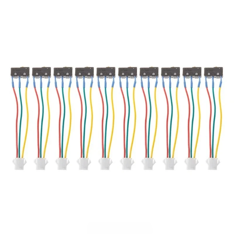 10pcs Gas Water Heater Micro Switch Three Wires Small On-off Control Without Splinter N06 Retailsale Wholesales Dropshipping