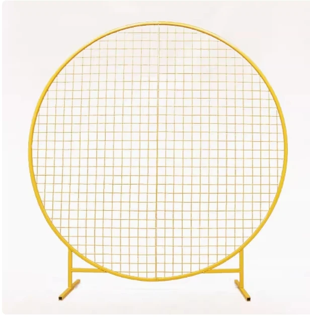 

Металлическая подставка для свадебной арки, украшение, фон для домашней вечеринки, подставка, круглая сетка, железная арка, сетка, золотая сетка, железная арка, подставка