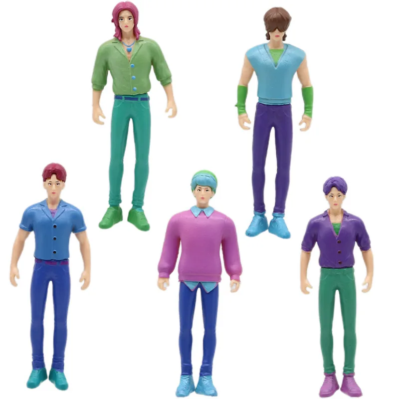 Anime Kpop Demon Hunters Figure Model Toy Boys and Girls Group Peripherals Desk Decor Collection Figures Model Toy Kid Gift