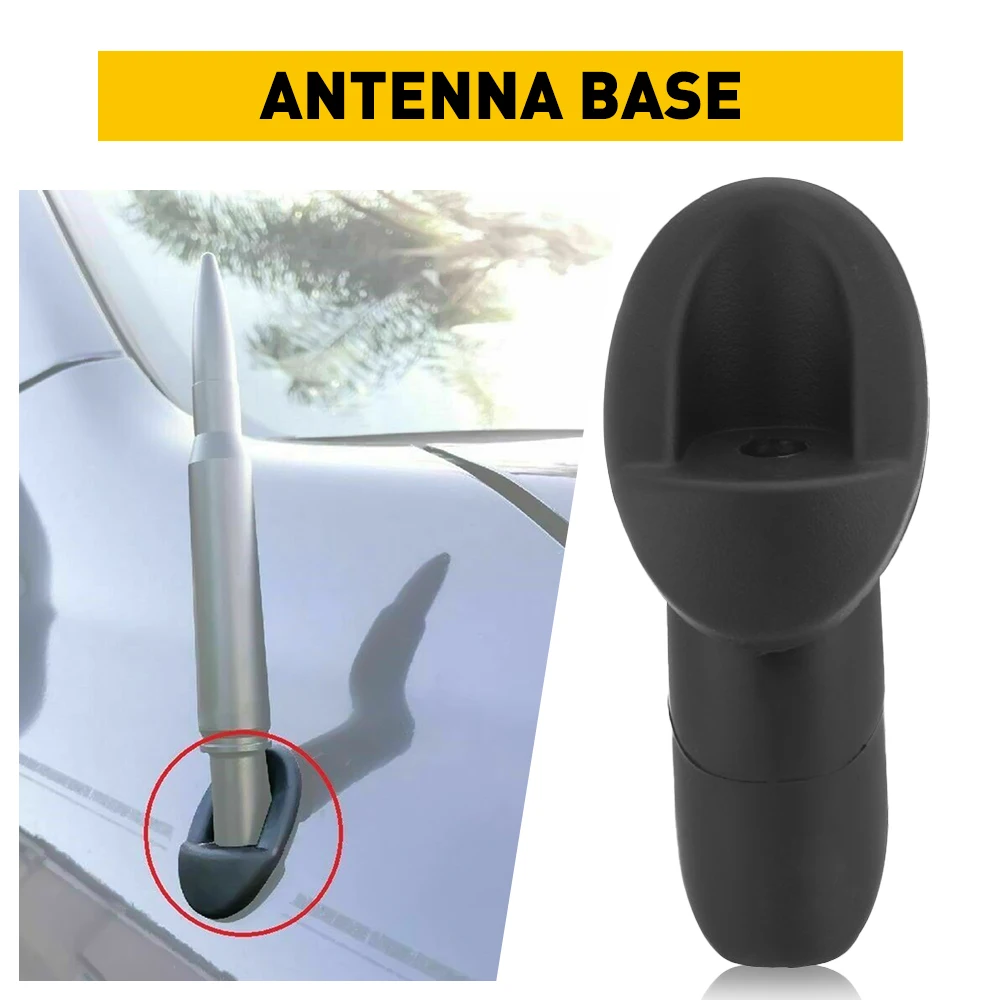 

High Quality Antenna Adapter Base Fit For 2007-2013 Toyota Tundra 2011-2014 Toyota Sienna Manual Radio Antenna Base Bezel