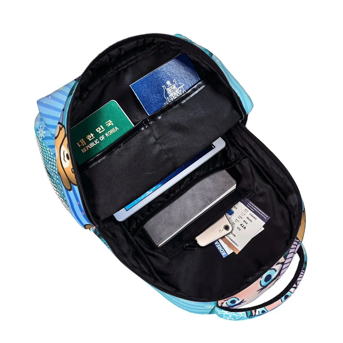 حقيبة ظهر شتوية من Gacha Life مع تيدي بير، حقيبة ظهر ذات سعة كبيرة للأولاد والبنات، حقيبة كتب مدرسية، حقائب كتف للرجال والنساء