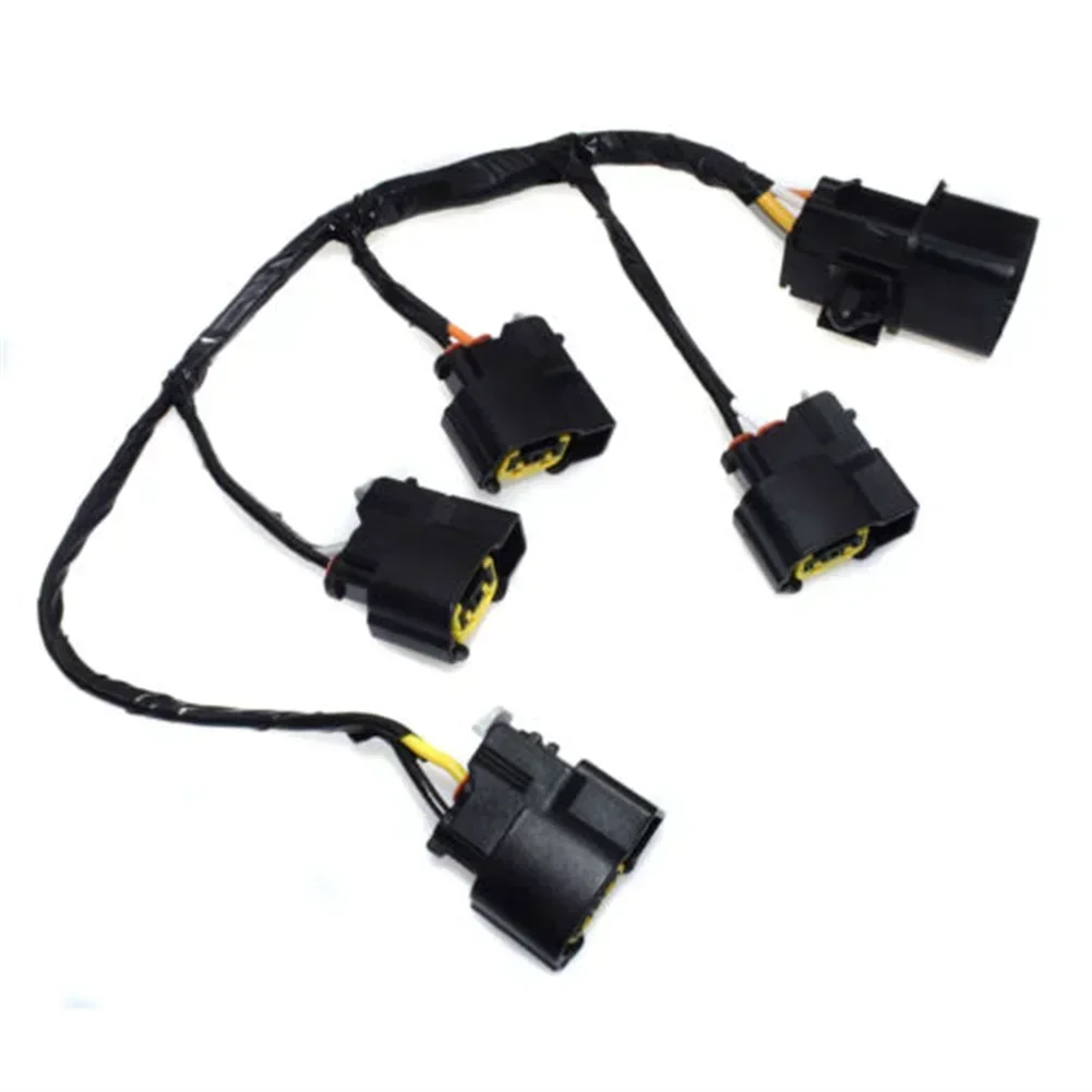 

1pc Black Car Ignition Coil Wire Harness Plug ABS 273502B000 For Kia Soul 2012-2014 1.6L For Hyundai Veloster 2012-2014 1.6L