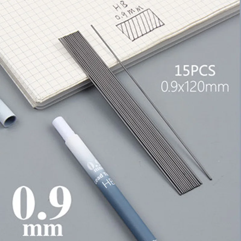 42 Boxes Unique 0.9mm Mechanical Pencil Leads Stationery Supplies Wholesale Student Study Accessories Bulk