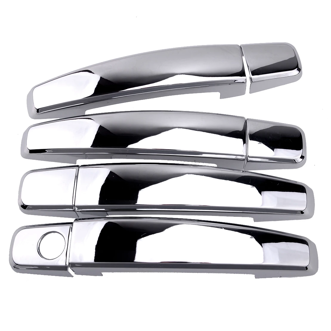 1 Set Chrome Car Exterior Door Handle Cover Trim Fit for Vauxhall Antara Corsa Insignia Meriva Insignia Saloon Opel Zafira B