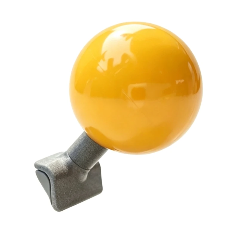 Plastic Ball Gear Handle with Smooth Glossy Finish, Vehicle Round-Control Grip for City Travel and Everyday Commuting