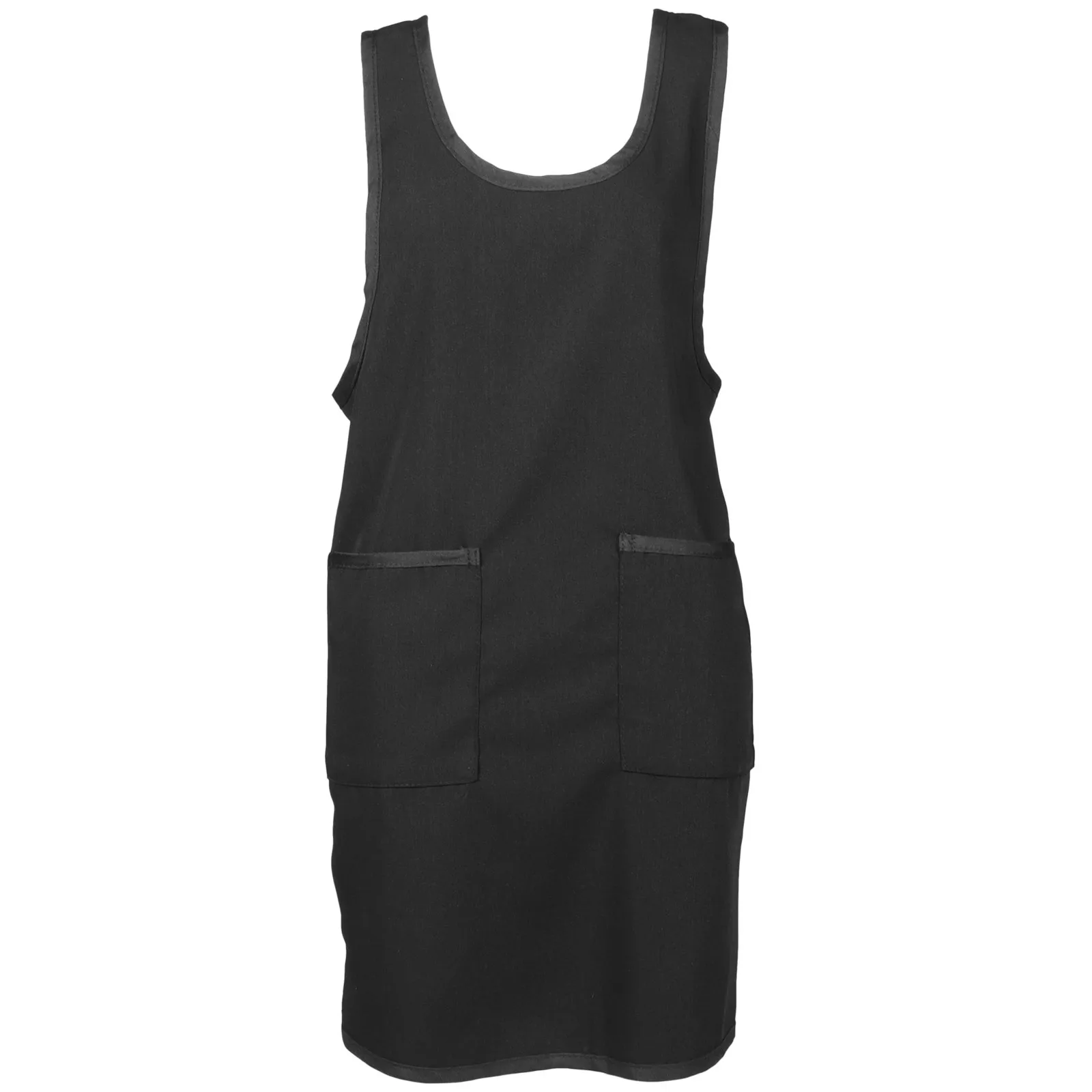 

1pcs Back Cross Bib Workwear Apron For Men Women Kitchen Cooking Oil-Splash Proof Grill Baking Gardening Household Cafe Aprons