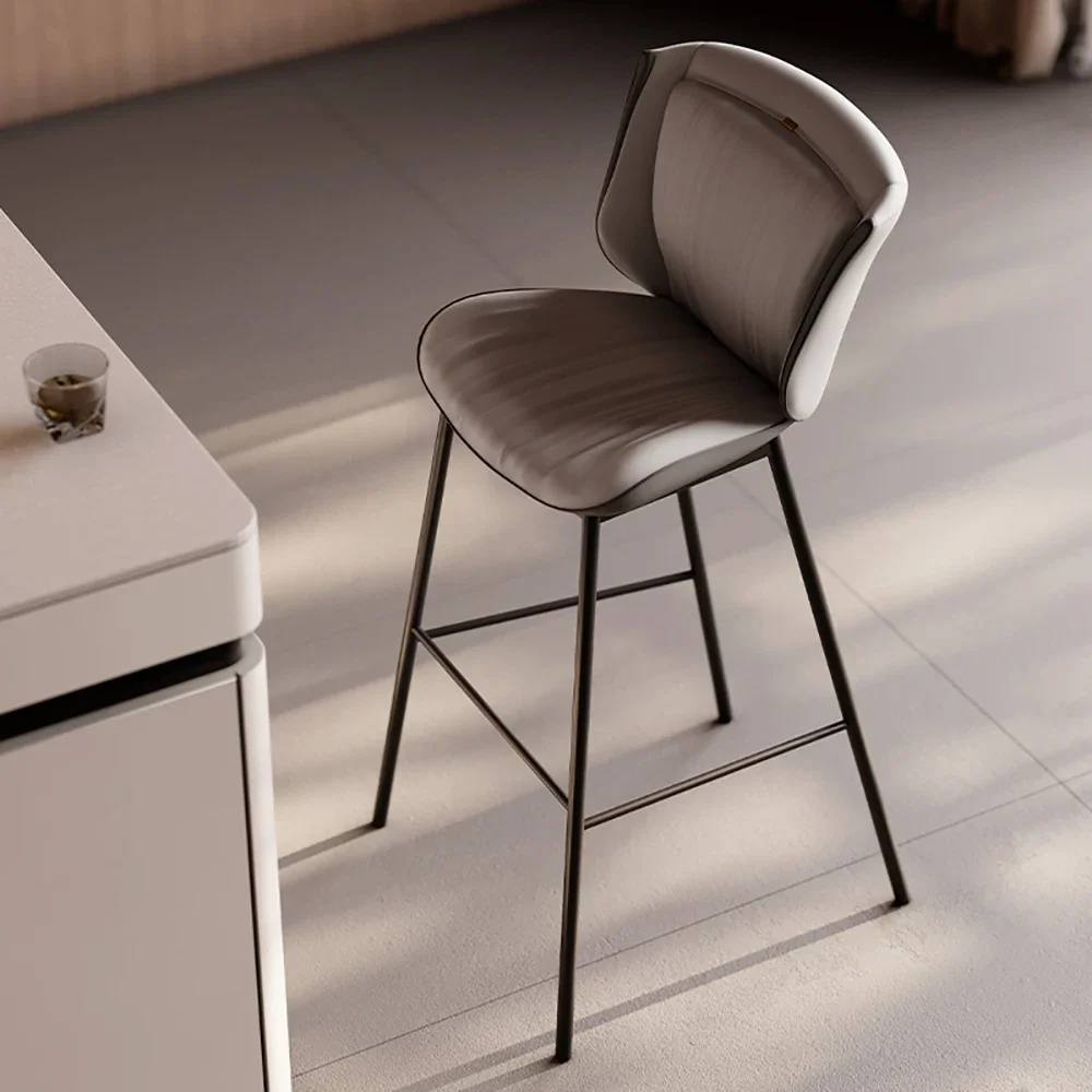 

Set Of 2 Minimalistic Bar Chair Modern Design Living Room Ergonomic Bar Chair Nordic Trendy Sillas Para Comedor Home Furniture