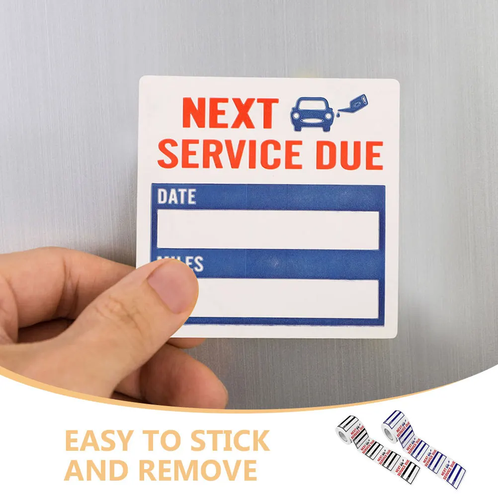 4 rolos de adesivo para mudança de carro, feito meticulosamente, aplicação versátil, amplamente utilizado, lembrete diário, etiqueta de serviço