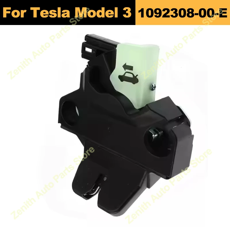 

For Tesla Model 3 Rear Trunk Tailgate Hatch Door Boot Lock Actuator Latch Assembly 109230800E 1092308-00-E 2017-2022 Brand New