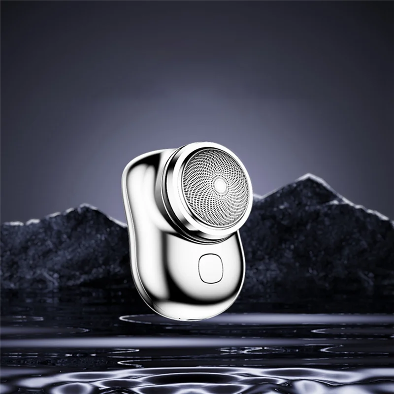 

Мини-электробритва для мужчин, портативная дорожная электробритва, моющийся триммер для бороды, USB перезаряжаемая бритва для лица, бороды