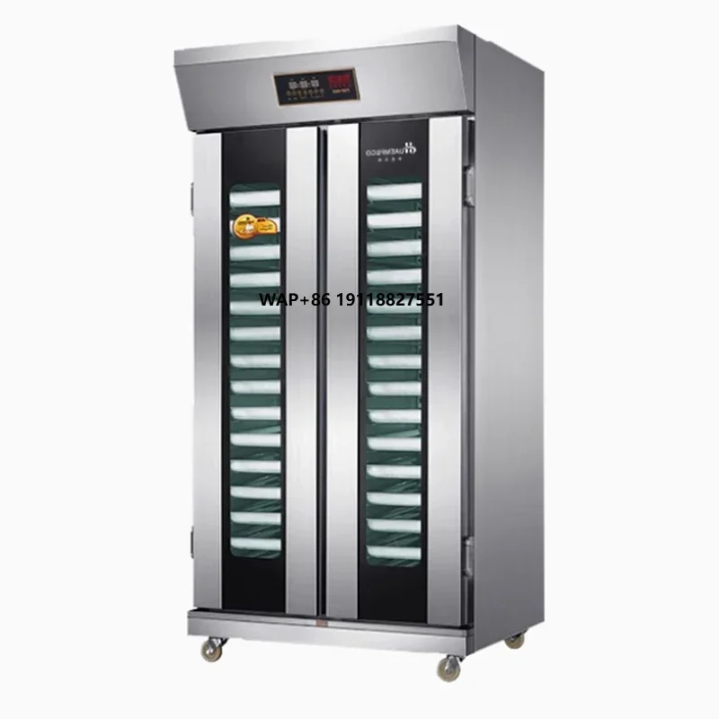 

Ферментационный шкаф-камера на 32 лотка с распылительным нагревом для быстрой ферментации теста: для молочных продуктов, хлеба, закусок, кексов, пиццы, выпечки