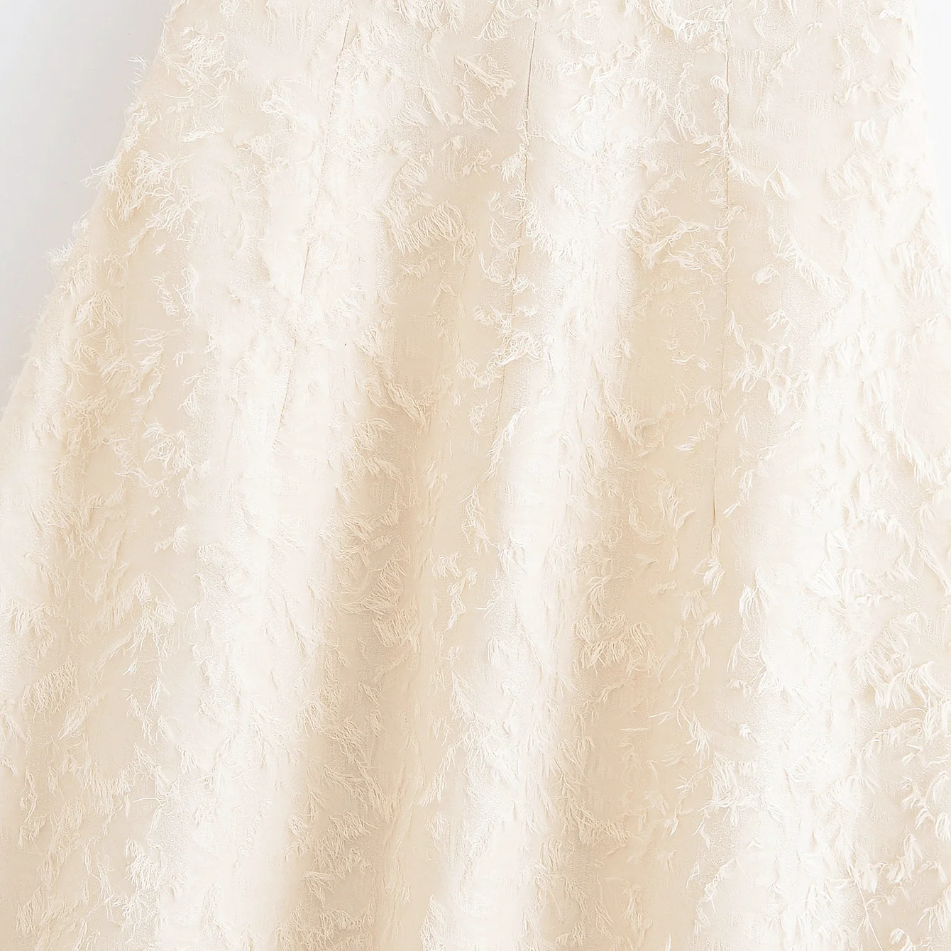 Faionable شرابة تقليم مظلة تنورة ميدي تنورة البوليستر النسيج عادية Sle المرأة منتصف الخصر الوقوف صالح الخريف جديد Arr...