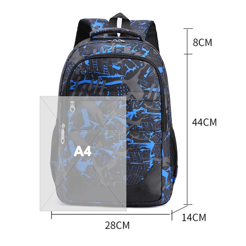 3PCS School Backpack For Teens Boys Girls School Students Schoolbag Outdoor Travel Bag Laptop Backpack for Both Men and Women